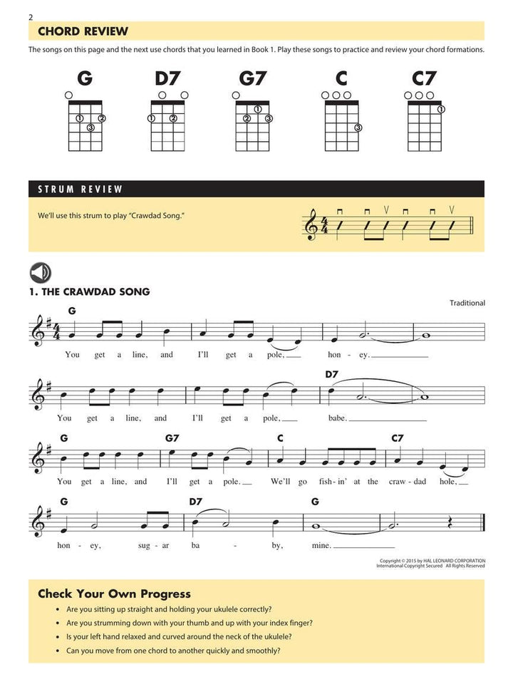 Product Title: Essential Elements Ukulele Method – Book 2 with Online Audio - Ev - Entz Music