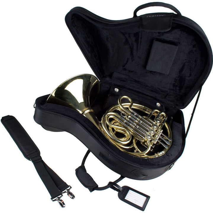 Protec French Horn Fixed Bell PRO PAC Case - Contoured (PB316CT) - Durable Protection for Your Instrument - Ev - Entz Music