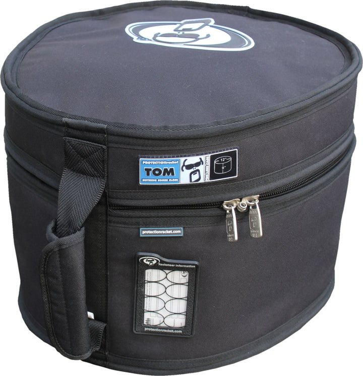 Protection Racket Power Tom Drum Cases – Durable Egg - Shaped Soft Cases for 8" to 16" Toms - Ev - Entz Music