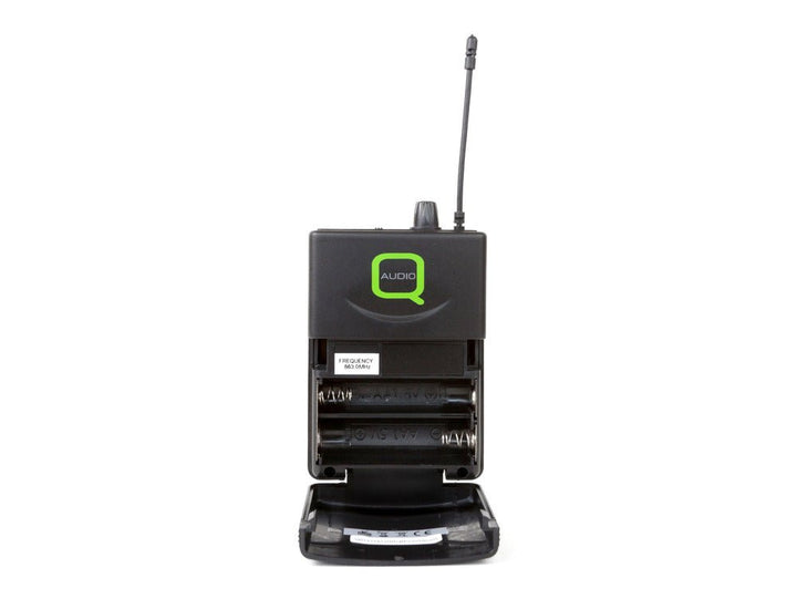 Q - Audio QWM 1932 TB V2 UHF Replacement Bodypack Transmitter - 863/863.5/864/865 MHz - Ev - Entz Music