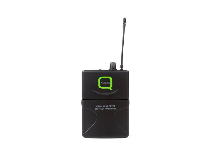 Q - Audio QWM 1932 TB V2 UHF Replacement Bodypack Transmitter - 863/863.5/864/865 MHz - Ev - Entz Music