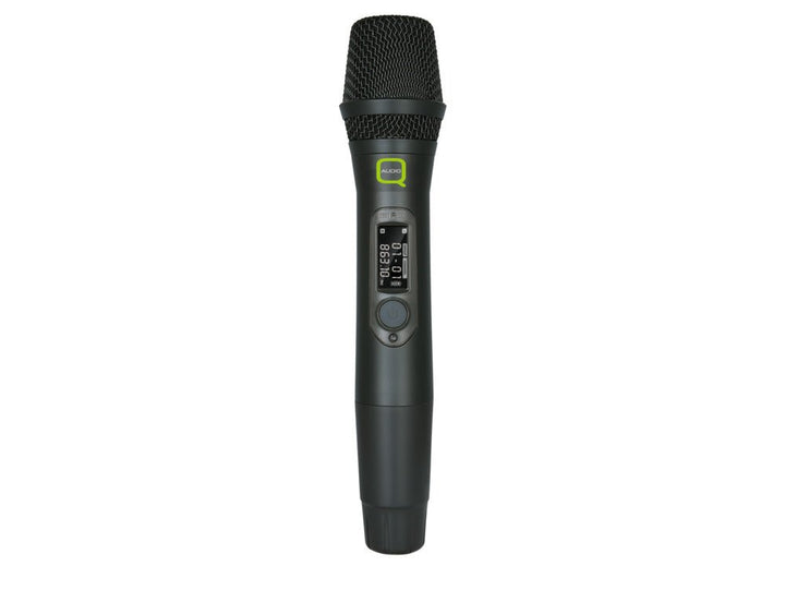 Q - Audio QWM 1950 UHF Handheld Microphone Transmitter - 863 - 865 MHz / 606 - 614 MHz - Ev - Entz Music