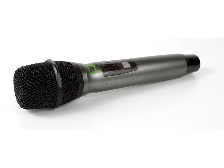 Q - Audio QWM 1960 HH V2 UHF Dual Channel True Diversity Handheld Wireless Mic System with 2 Handheld Microphones - 863 - 865 MHz / 606 - 614 MHz - Ev - Entz Music