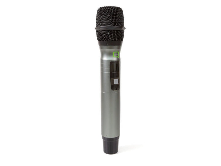 Q - Audio QWM 1960 TH V2 UHF Handheld Wireless Microphone Transmitter - 863 - 865 MHz & 606 - 614 MHz (Dual Channel True Diversity) - Ev - Entz Music