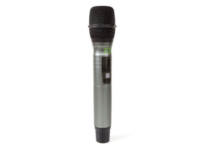 Q - Audio QWM 1960 TH V2 UHF Handheld Wireless Microphone Transmitter - 863 - 865 MHz & 606 - 614 MHz (Dual Channel True Diversity) - Ev - Entz Music