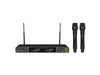 Q - Audio QWM 1970 HH - UHF Dual Channel Diversity Handheld Wireless System - 19" Rack Mountable (863 - 865 MHz & 606 - 614 MHz) - Ev - Entz Music