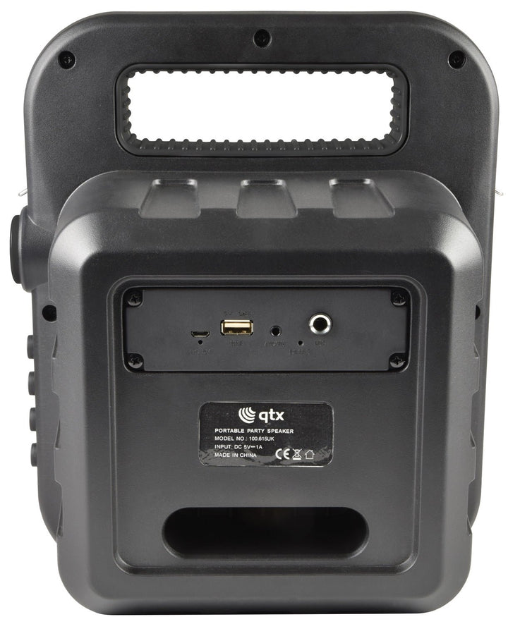 QTX Effect: Portable Bluetooth Party Speaker - Ev - Entz Music