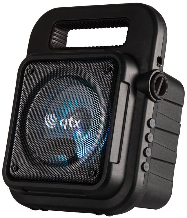 QTX Effect: Portable Bluetooth Party Speaker - Ev - Entz Music