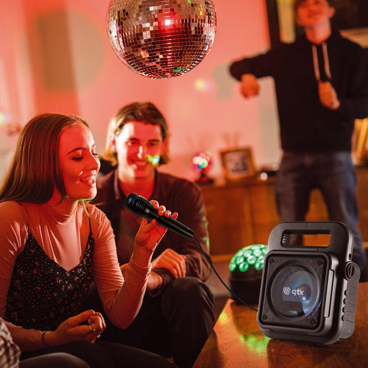 QTX Effect: Portable Bluetooth Party Speaker - Ev - Entz Music
