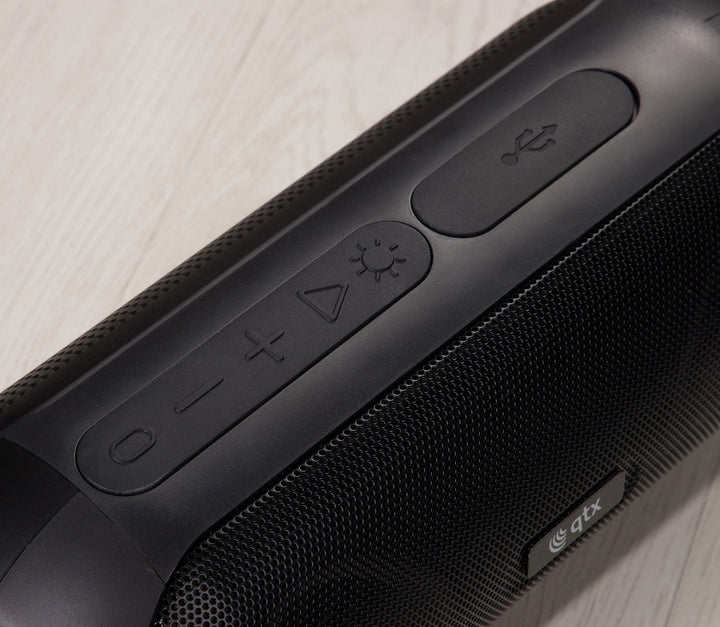 QTX PartyPod: Bluetooth Speaker with LED Light Show - Ev - Entz Music