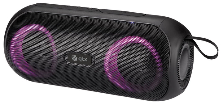 QTX PartyPod: Bluetooth Speaker with LED Light Show - Ev - Entz Music