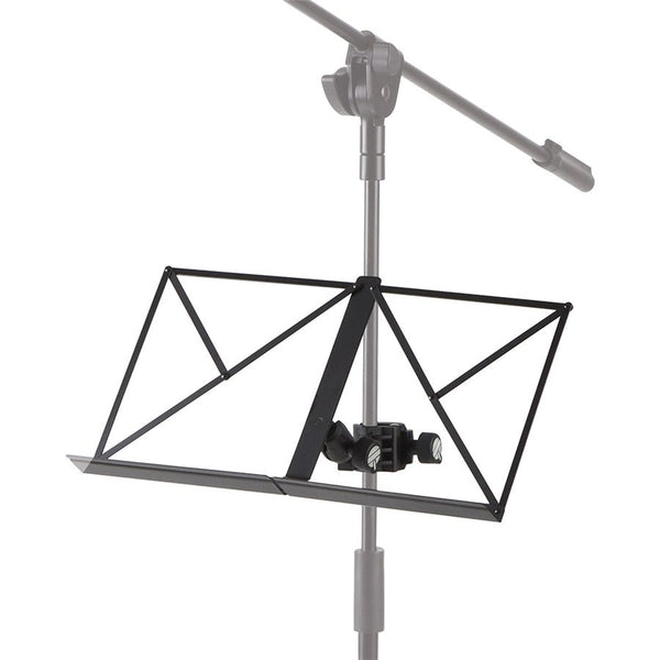 Quik Lok MUS003 Foldable Music Stand with Clamp – Compact, Durable, and Easy to Transport for Musicians - Ev - Entz Music