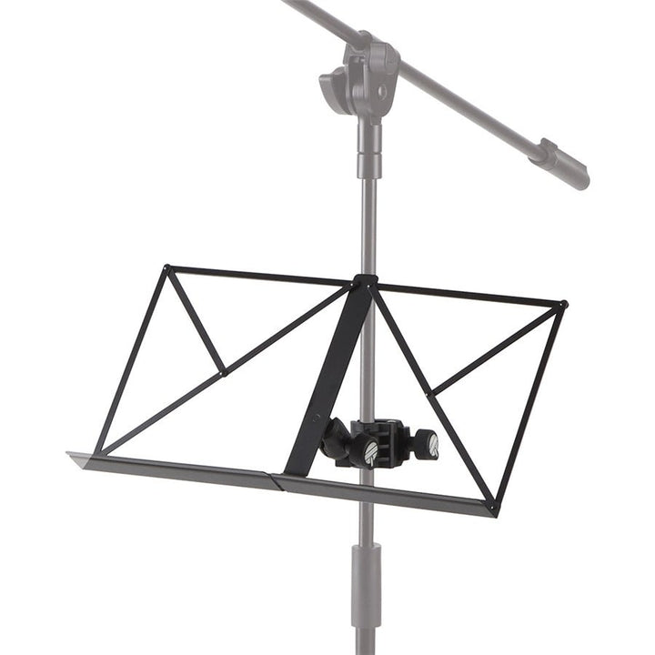 Quik Lok MUS003 Foldable Music Stand with Clamp – Compact, Durable, and Easy to Transport for Musicians - Ev - Entz Music
