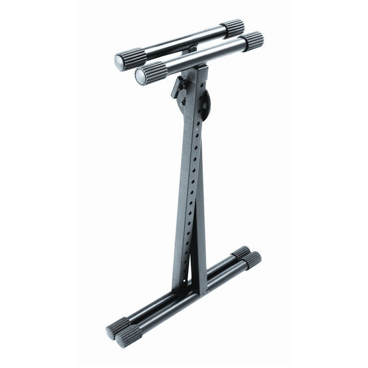 Quiklok BS619 Portable Full - Sized Keyboard Stand - Adjustable with Telescopic Tiers - Ev - Entz Music