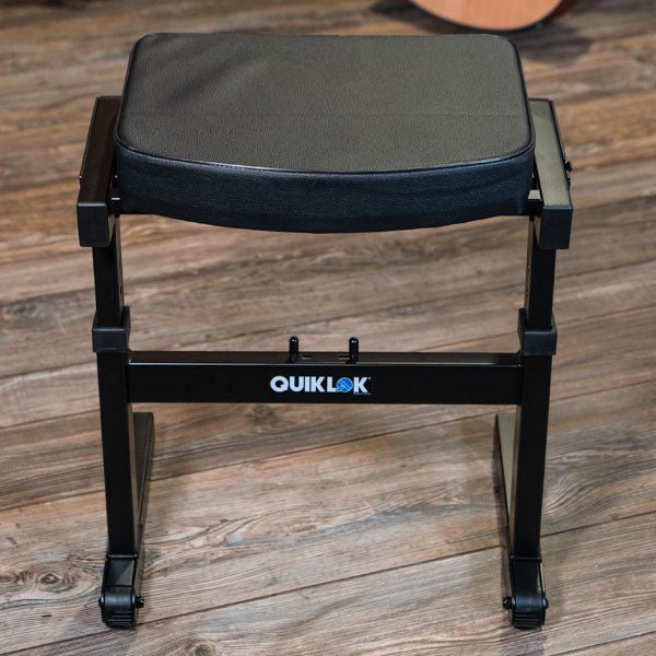 QuikLok BZ - 7 Rapid Set - up Height Adjustable Seat for Musician - Ev - Entz Music