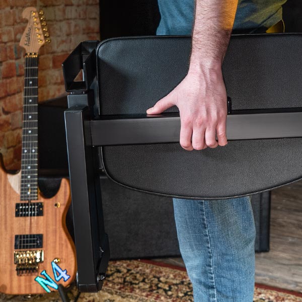 QuikLok BZ - 7 Rapid Set - up Height Adjustable Seat for Musician - Ev - Entz Music