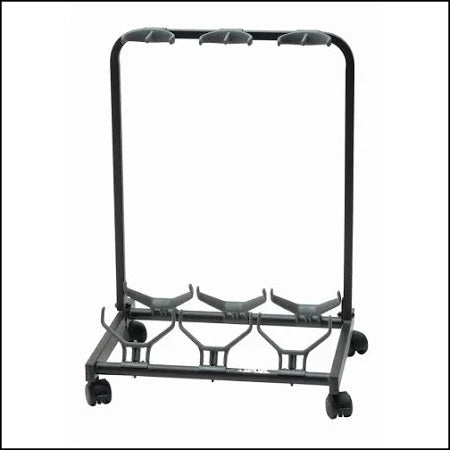 Quiklok GS - 430 Universal 3 - Guitar Stand – Heavy - Duty Folding Rack. B - Stock (No Castors) - Ev - Entz Music