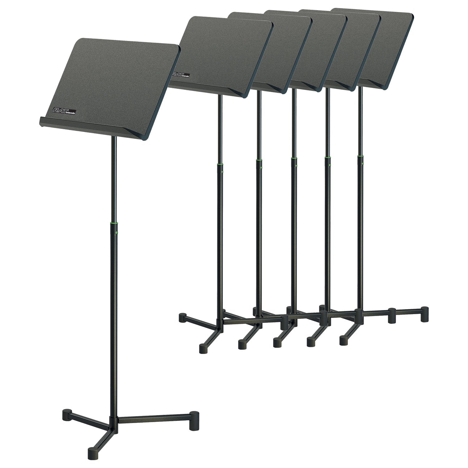 RAT Performer 3 stand in black - Box of 6 - RAT Stands -... – Ev-Entz Music