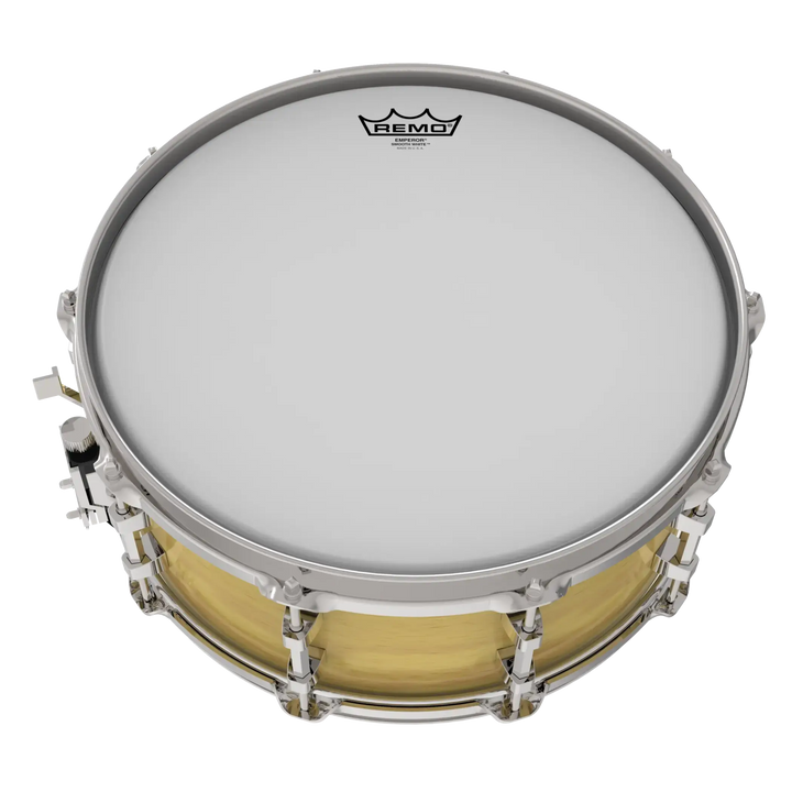 Remo Emperor Smooth White Drumhead â€“ Durable 2 - Ply Head with Focused Midrange Tone - Ev - Entz Music
