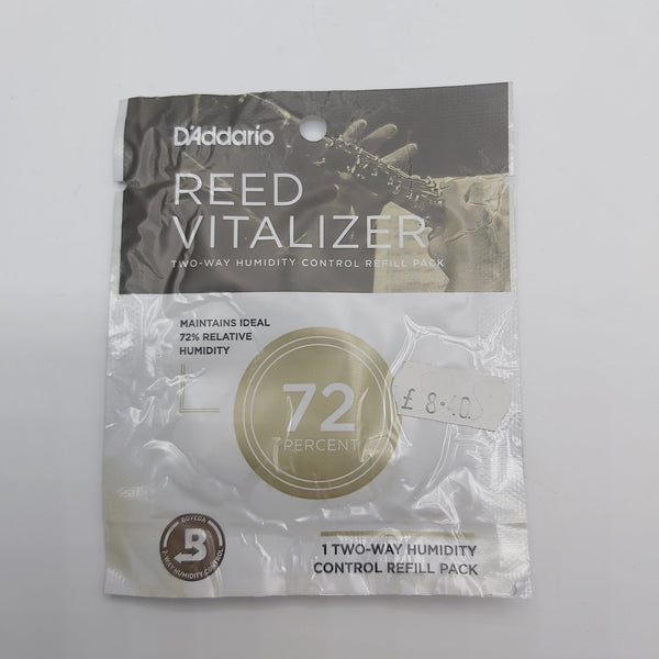 Rico Reed Vitalizer Humidity Control Single Refill Pack 72 - Ev - Entz Music