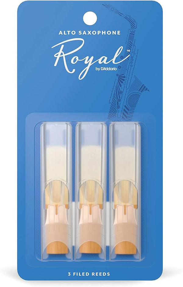 Rico Royal Alto Sax Reeds Strength 3.0 3 pack - Ev - Entz Music