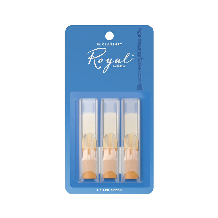 Rico Royal Clarinet Reeds 1.5 3 Pack - Ev - Entz Music