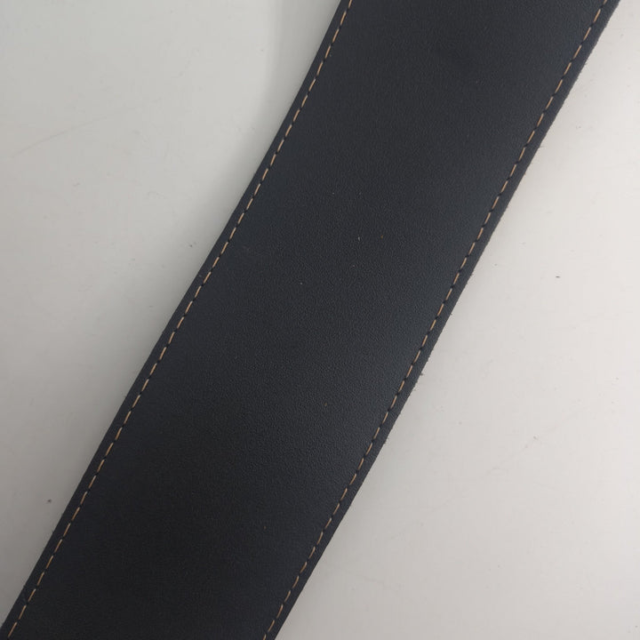 Roksak 2.5" Black/Brown Leather Reversable Guitar Strap - Ev - Entz Music