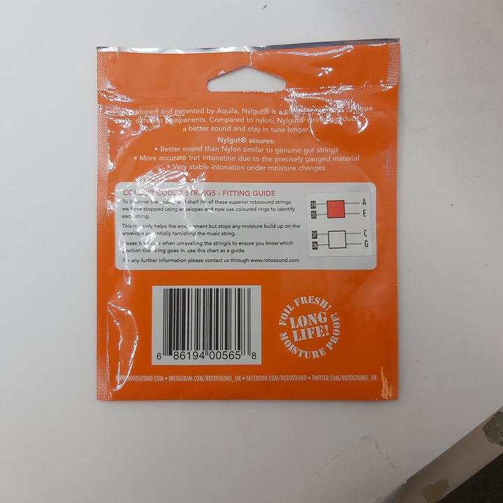 Rotosound Concert Ukulele Strings RS85C - Ev - Entz Music