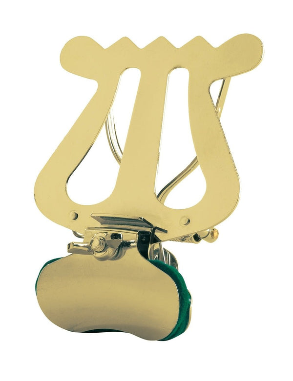 Ruka Trumpet Lyre - Brass Plated Nickel - Ev - Entz Music