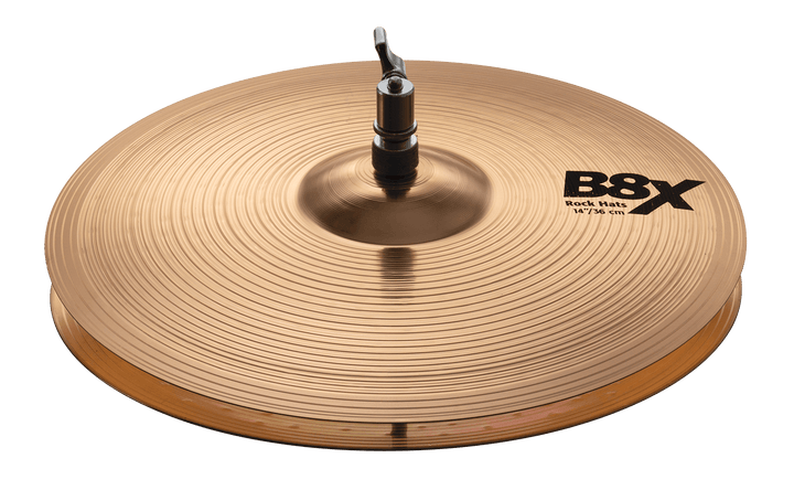 SABIAN 14" B8X Rock Hats - Ev - Entz Music