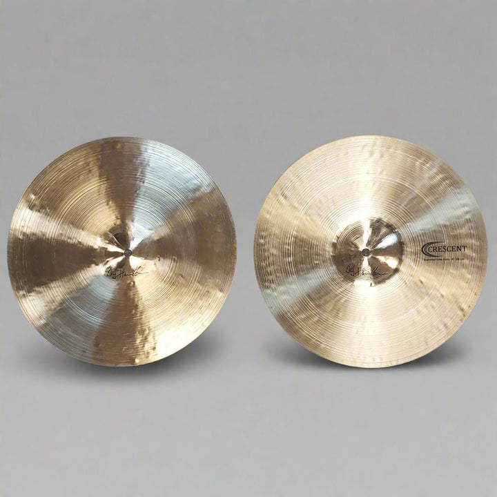 SABIAN 14" Hammertone Hats, Crescent Series "“ Jazz Cymbals Designed by Jeff Hamilton for Musical Sizzle - Ev - Entz Music