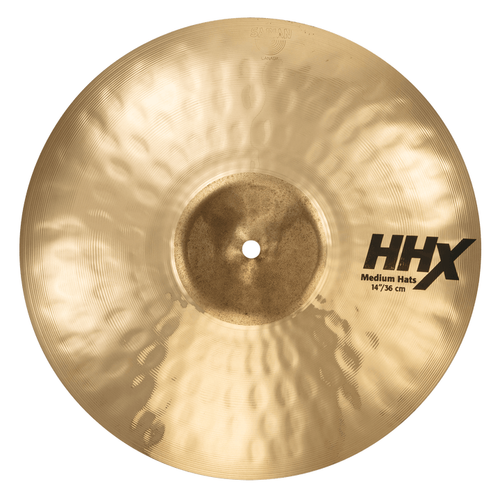 SABIAN 14" HHX Medium Hats Brilliant Finish - Ev - Entz Music