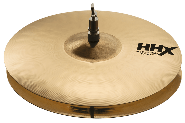 SABIAN 14" HHX Medium Hats Brilliant Finish - Ev - Entz Music