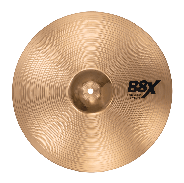 SABIAN 15" B8X Thin Crash - Ev - Entz Music