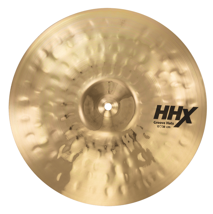 SABIAN 15" HHX Groove Hi - Hats Brilliant Finish - Ev - Entz Music