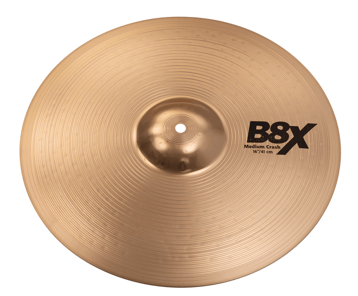 SABIAN 16" B8X Medium Crash - Ev - Entz Music