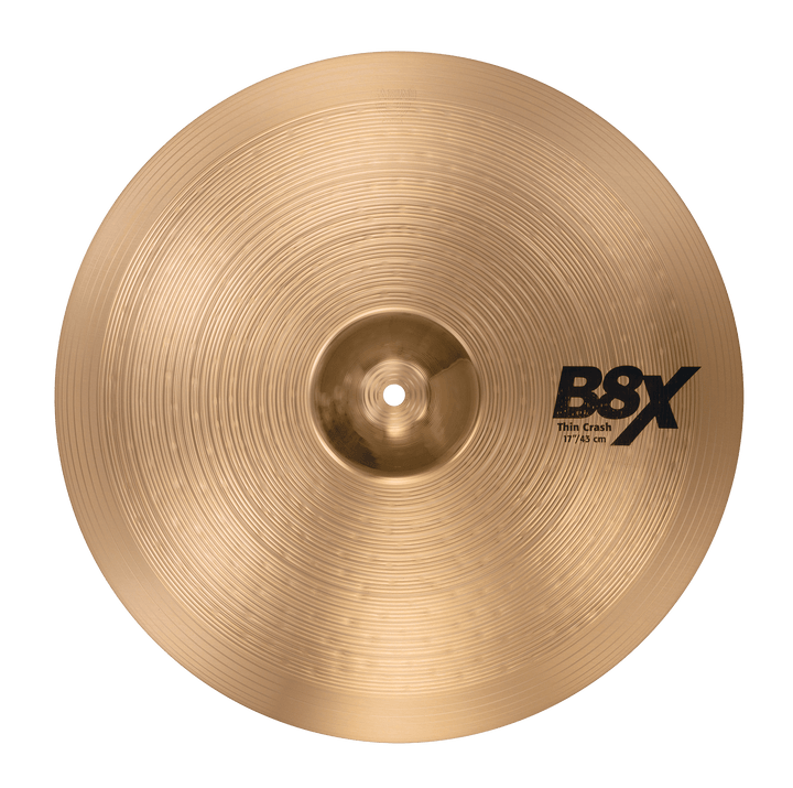 SABIAN 17" B8X Thin Crash - Ev - Entz Music