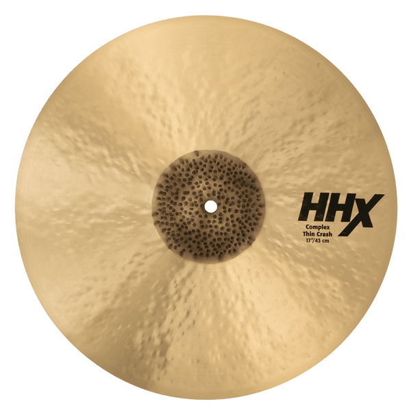 SABIAN 17" HHX Complex Thin Crash - Ev - Entz Music