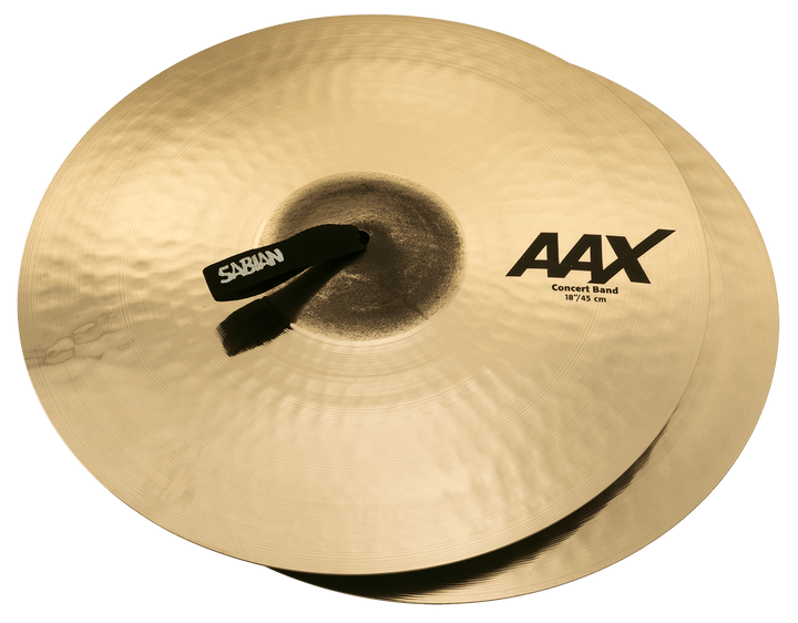 SABIAN 18" AAX Concert Band Brilliant Finish - Ev - Entz Music