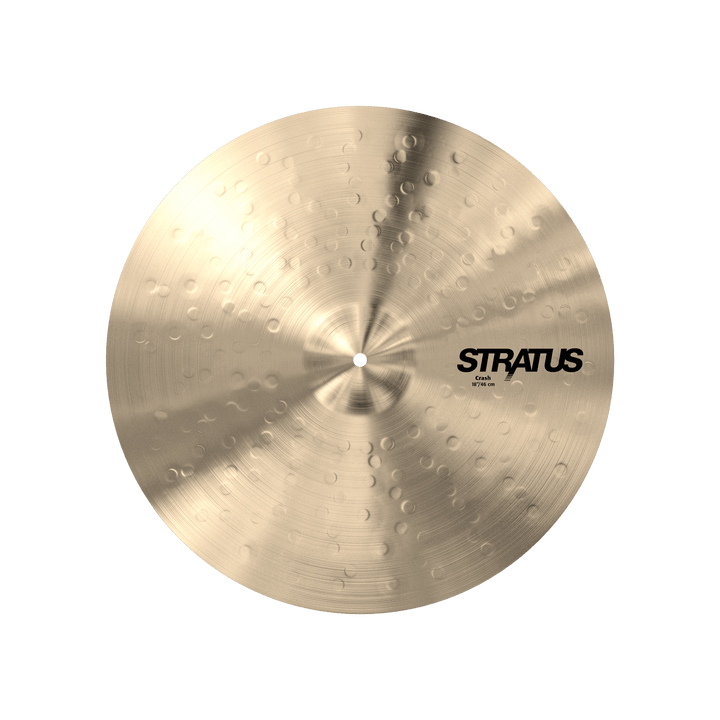 Sabian 18" Stratus Crash Cymbal "“ Explosive Attack with Quick Decay and Deep Tone - Ev - Entz Music