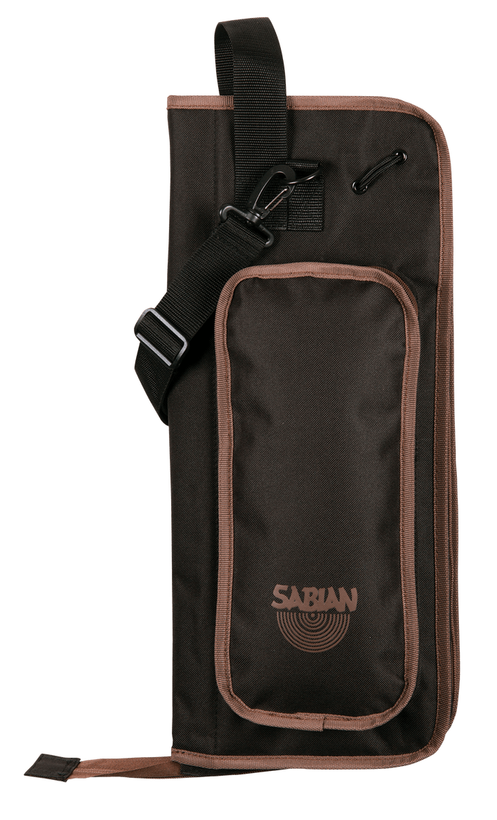 SABIAN Arena Stick Bag (Black With Brown) - Ev - Entz Music