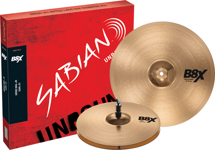 SABIAN B8X First Pack - Ev - Entz Music