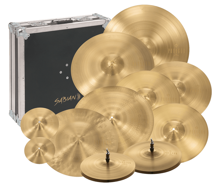 SABIAN Paragon Neil Peart Complete Set w/ Flight Case - Ev - Entz Music