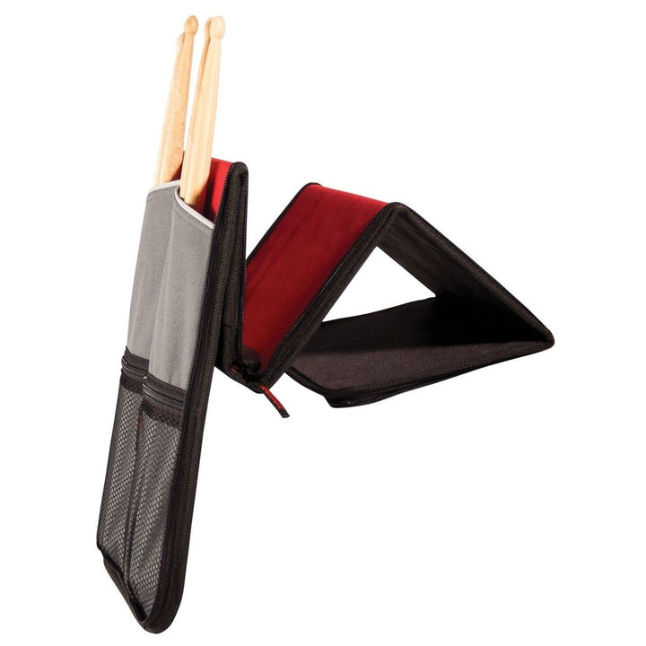 Sabian Stick Flip Stick Bag (SSF12) – Drummer using the stick holder during a performance