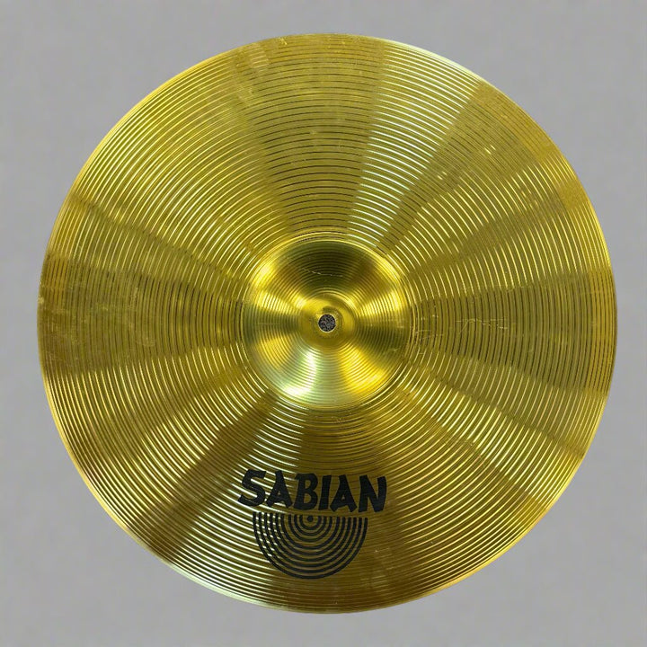 Sabian SBR Cymbal Set "“ 14" Hi - Hats, 16" Crash, 20" Ride "“ Pre - Owned Brass Cymbals - Ev - Entz Music