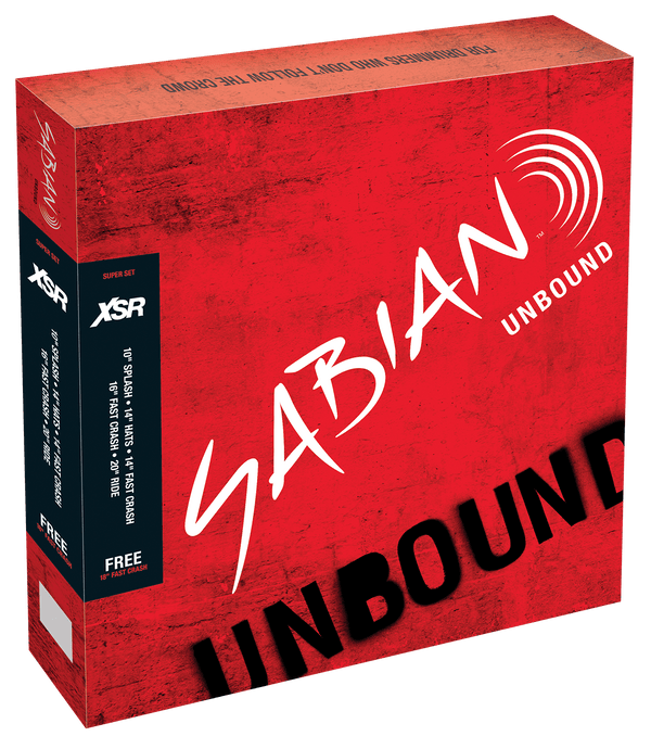 SABIAN XSR Super Set w/10" & 18" - Ev - Entz Music