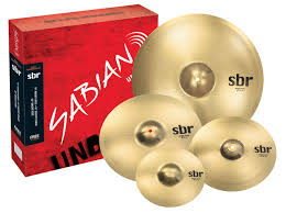 Sabian SBR Performance Cymbal Set Brilliant Finish With Free 10" Splash