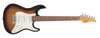 Sceptre Ventana Standard SV1 3 Tone Sunburst w Walnut Fingerboard - Ev - Entz Music