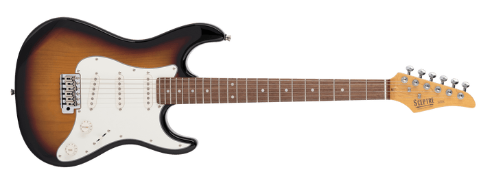 Sceptre Ventana Standard SV1 3 Tone Sunburst w Walnut Fingerboard - Ev - Entz Music