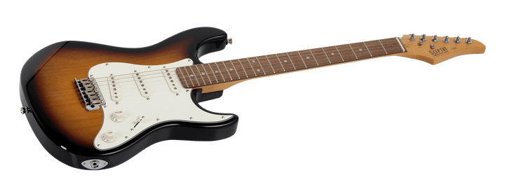 Sceptre Ventana Standard SV1 3 Tone Sunburst w Walnut Fingerboard - Ev - Entz Music